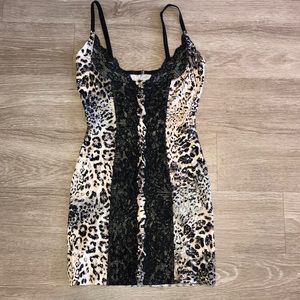 Victoria’s Secret sexy leopard and lace shapewear